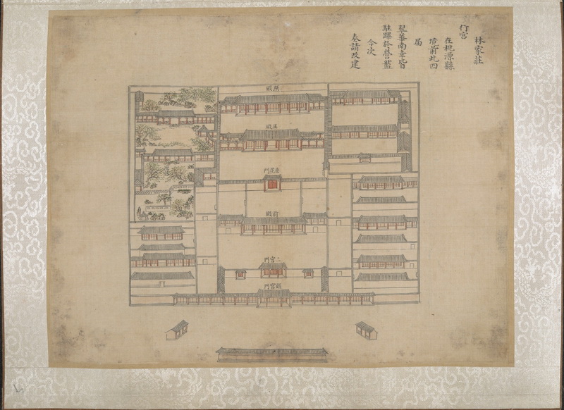 《乾隆南巡驻跸图-5》清代钱维城高清中国画作品 清代-第1张