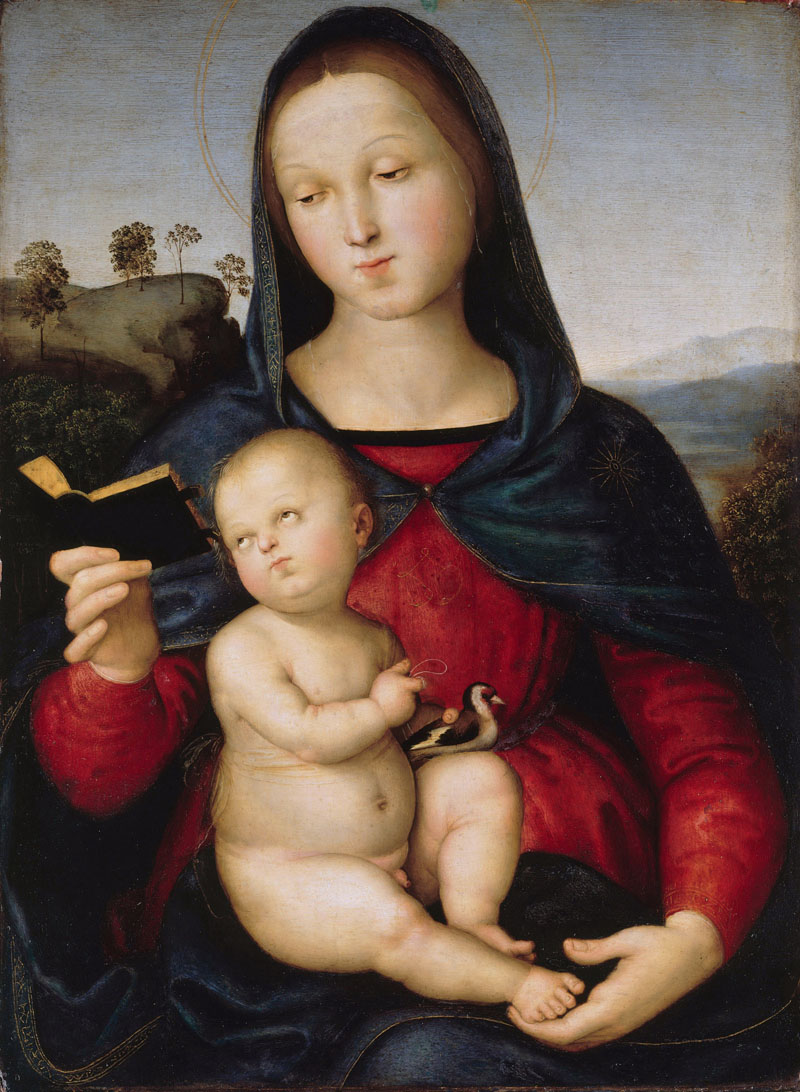 A003063《索利圣母》意大利画家拉斐尔高清作品 意大利-第1张
