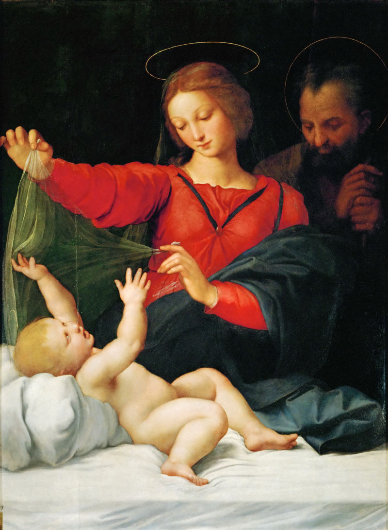 A003072《洛莱托的圣母》意大利画家拉斐尔高清作品 意大利-第1张