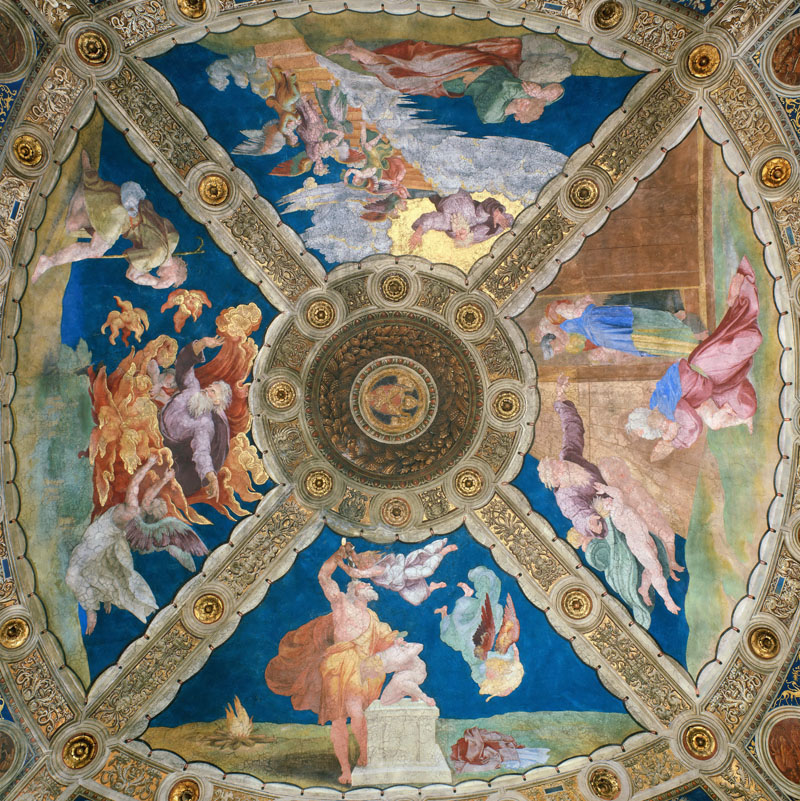 A003094《拱顶壁画》意大利画家拉斐尔高清作品 意大利-第1张