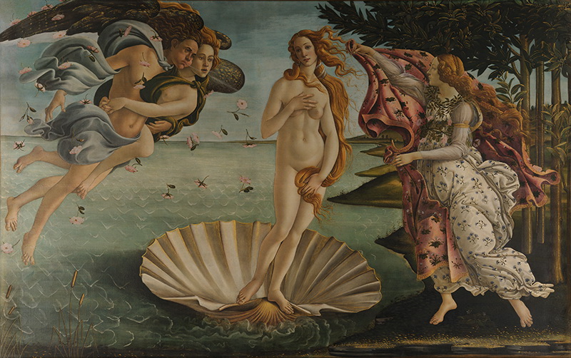 A016005《维纳斯的诞生》意大利画家桑德罗·波提切利高清作品 意大利-第1张