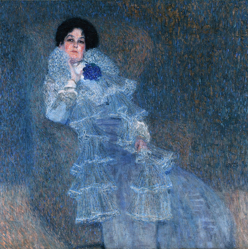 A017016《玛丽·赫尼伯格的画像》奥地利画家古斯塔夫·克里姆特高清作品 奥地利-第1张