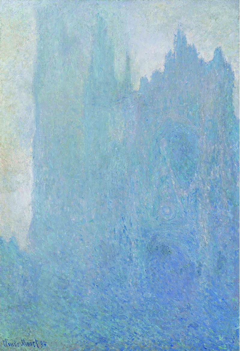 A002337《圣鲁昂大教堂》法国画家克劳德·莫奈高清作品 油画-第1张