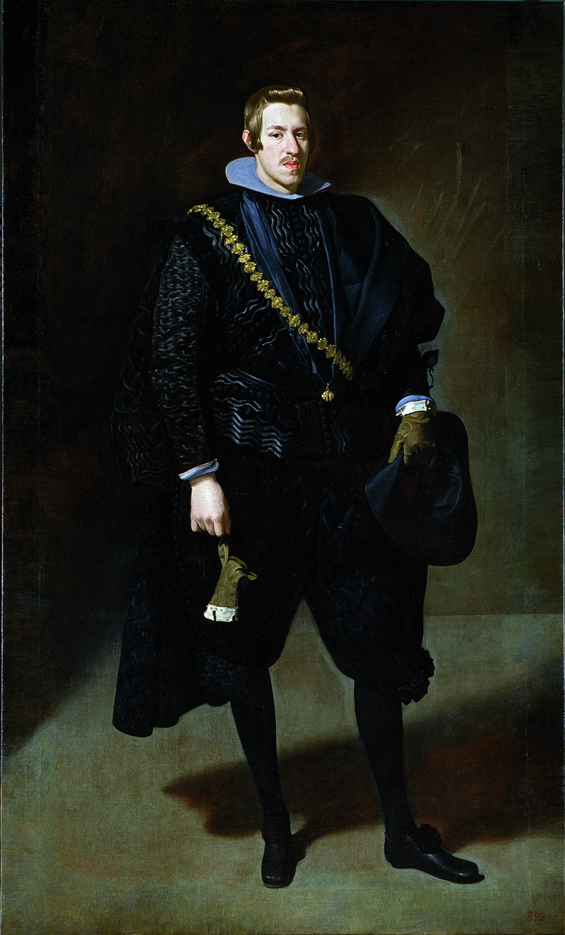 A021038《因凡特·卡洛斯的肖像》西班牙画家委拉斯凯兹高清作品 油画-第1张
