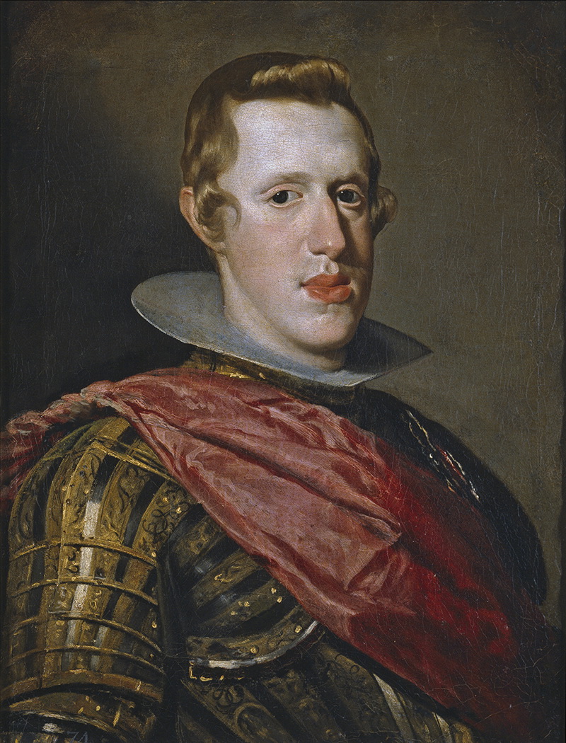 A021048《菲利浦四世的肖像》西班牙画家委拉斯凯兹高清作品 油画-第1张
