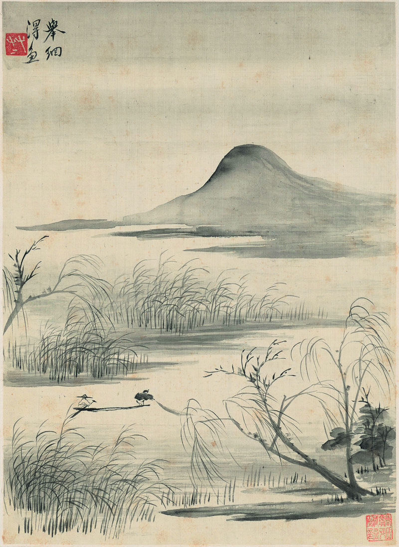 B2036007《山水十二开之七》清代画家华嵒高清作品 清代-第1张