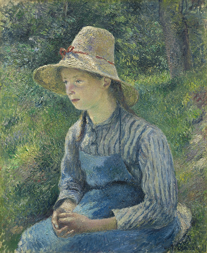A023163《作品68》法国画家卡米耶·毕沙罗高清作品 油画-第1张