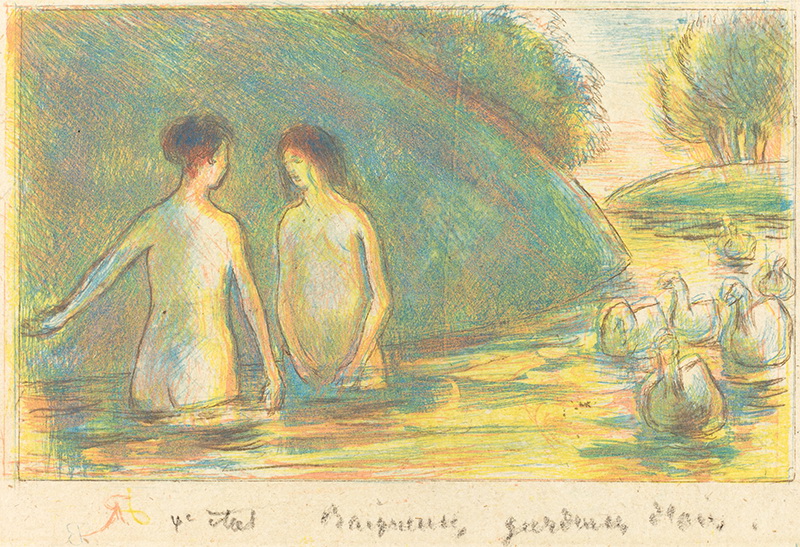 A023175《作品80》法国画家卡米耶·毕沙罗高清作品 油画-第1张