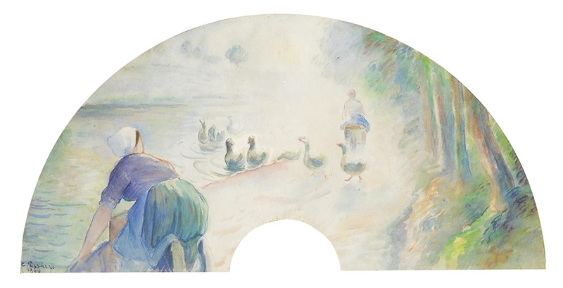 A023253《作品159》法国画家卡米耶·毕沙罗高清作品 油画-第1张