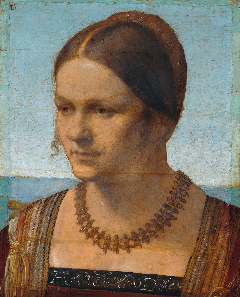 A027011《威尼斯少女》德国画家阿尔布雷特·丢勒高清作品 德国-第1张