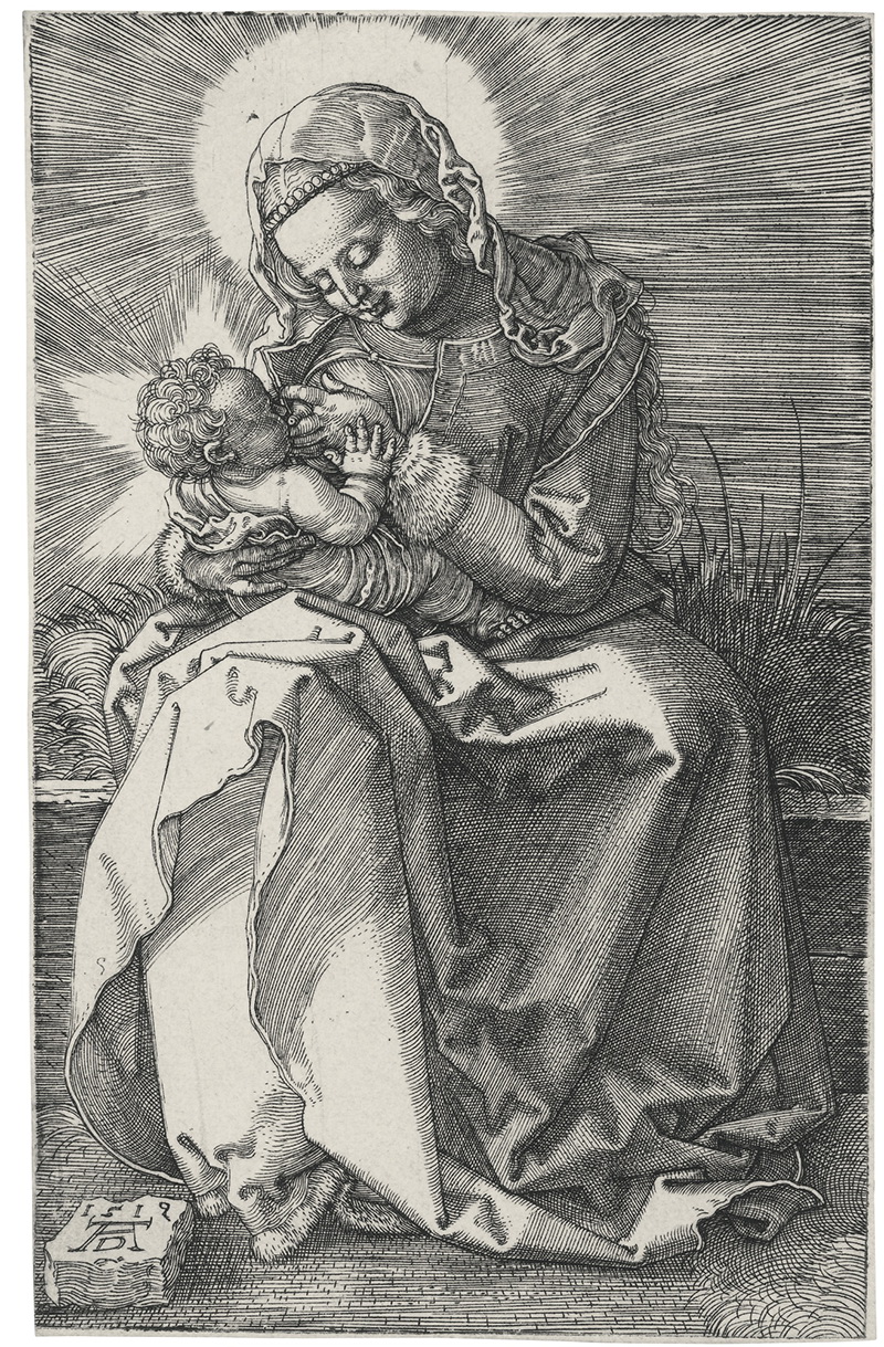 A027057《圣母爱子》德国画家阿尔布雷特·丢勒高清作品 德国-第1张