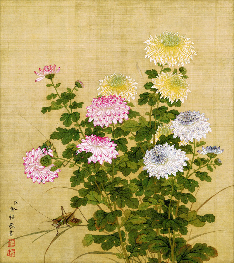 B2118003《花鸟画十二开之三》清代画家余稚高清作品 清代-第1张