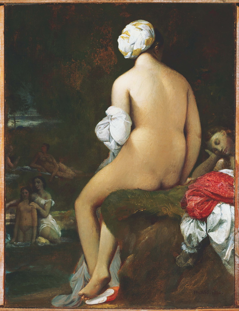 A034053《小水手》法国画家让·奥古斯特·多米尼克·安格尔高清作品 油画-第1张