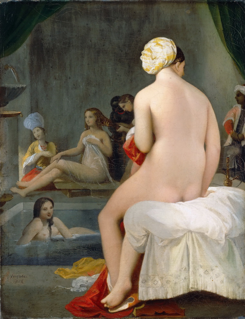 A034077《小水手 》法国画家让·奥古斯特·多米尼克·安格尔高清作品 油画-第1张