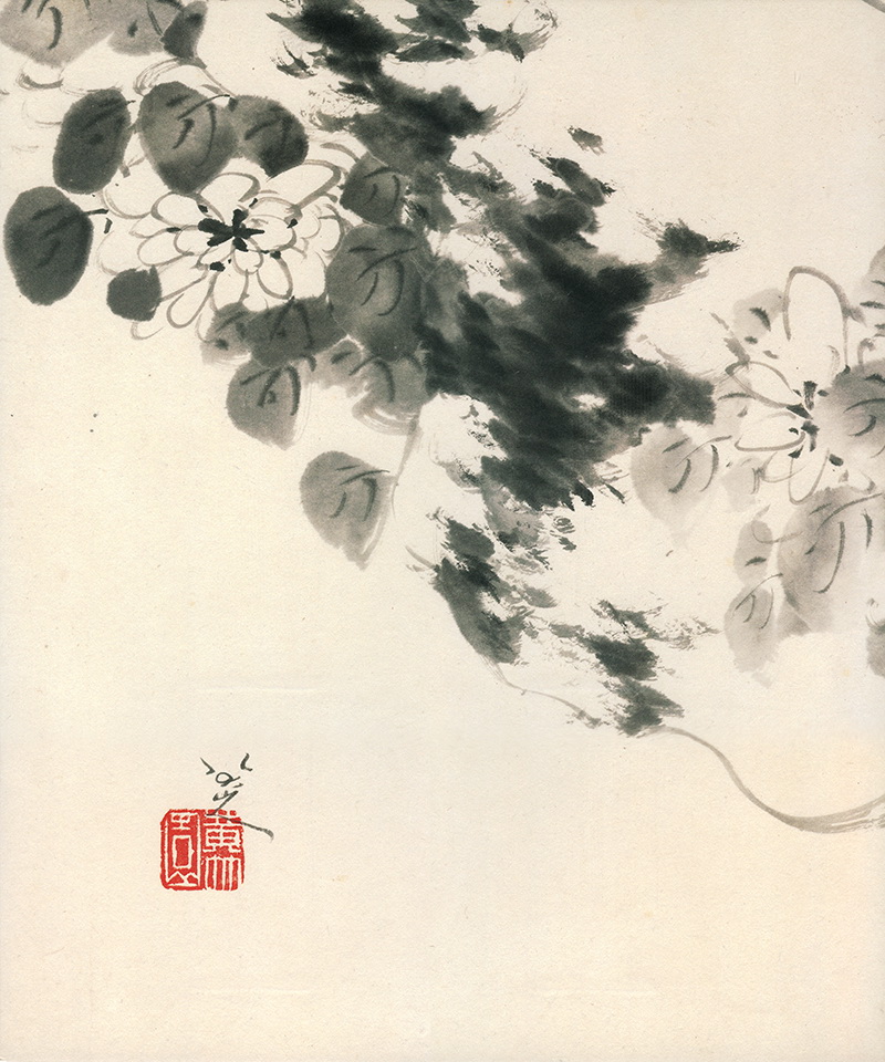 B2134019《花鸟图册七》清代画家朱耷（八大山人）高清作品 清代-第1张