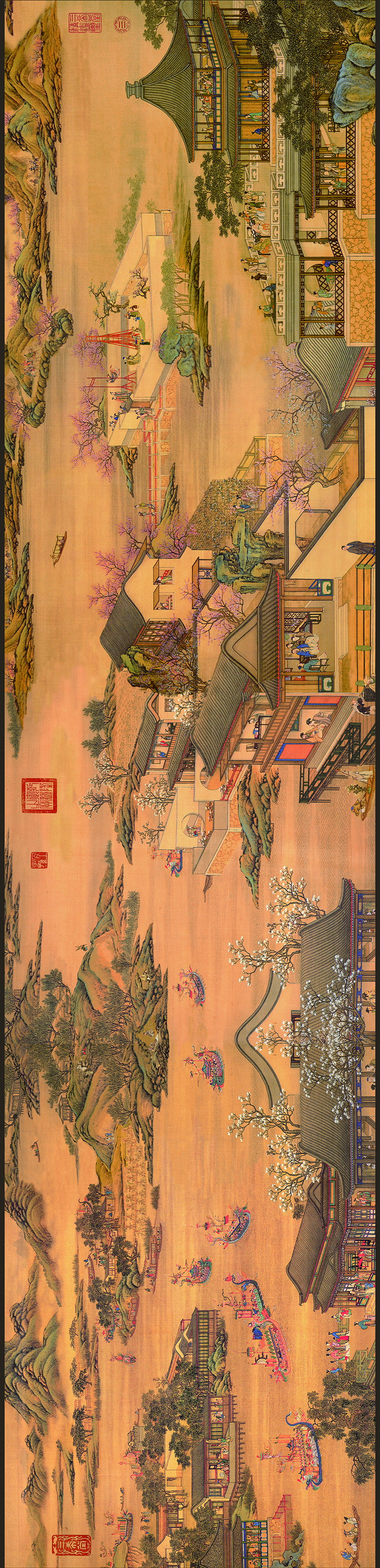 B2137083《闹龙州》清代画家（佚名）高清作品 清代-第1张