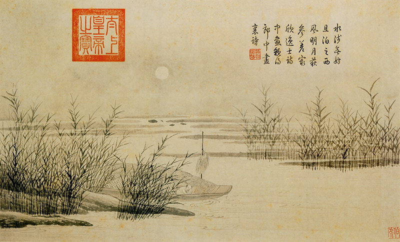 B3065008《山水人物图之八》明代画家唐寅（唐伯虎）高清作品 明代-第1张