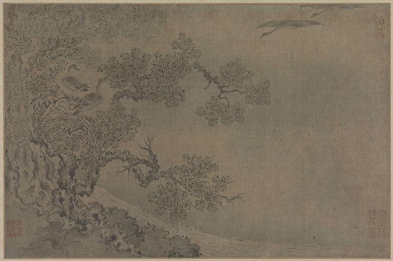 B5043003《马和之画赵构书唐风册之三》宋代画家马和之高清作品 宋代-第1张