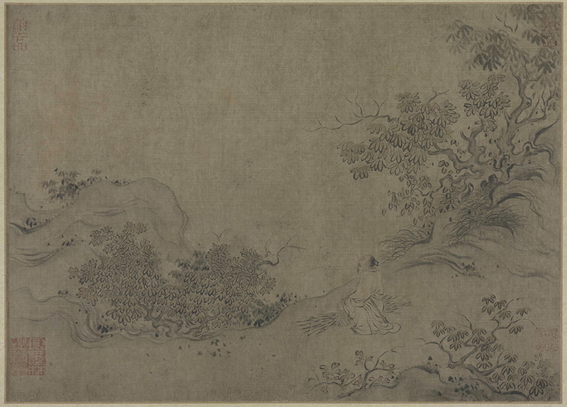 B5043008《马和之画赵构书唐风册之八》宋代画家马和之高清作品 宋代-第1张