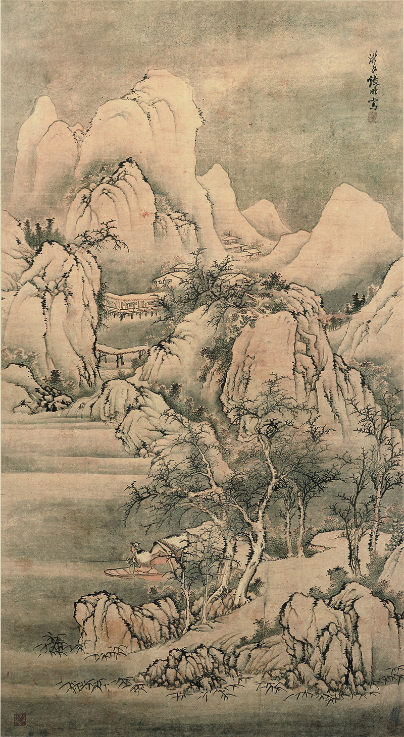 B5122252《雪景图》宋代画家（佚名）高清作品 宋代-第1张