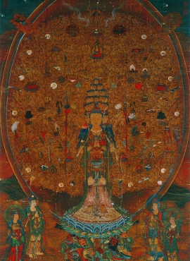 B5122137《千手千眼观世音菩萨》宋代画家（佚名）高清作品