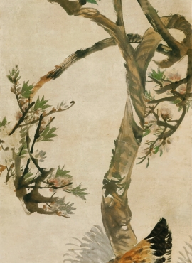 B2078040《母子平安图》清代画家任伯年高清作品