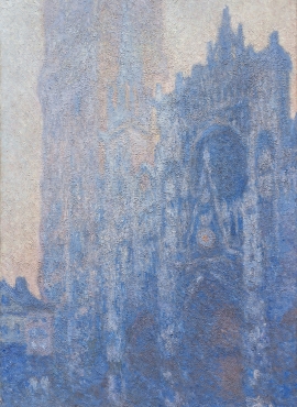 A002045《鲁昂大教堂，早晨效应》法国画家克劳德·莫奈高清作品