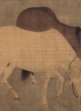 B5005003《进马图》宋代画家陈居中高清作品