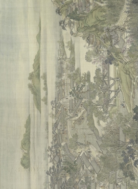 B2111003《乾隆南巡图第6卷》清代画家徐扬高清作品