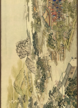 B2111008《姑苏繁华图》清代画家徐扬高清作品