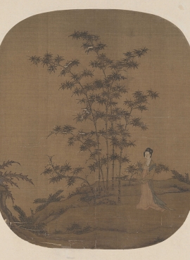 B5122218《天寒翠袖图》宋代画家（佚名）高清作品