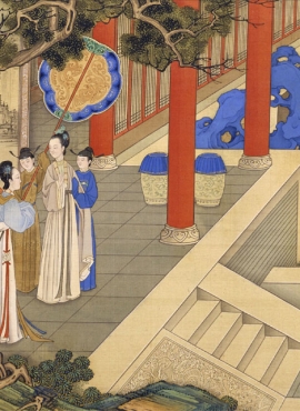 B2043063《历朝贤后故事图 身衣练服》清代画家焦秉贞高清作品
