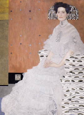 A017021《弗里兹·里德勒的画像》奥地利画家古斯塔夫·克里姆特高清作品