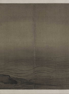 B5047011《寒塘清浅图》宋代画家马远高清作品