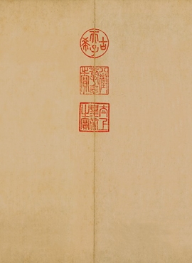 B5105003《薇省黄昏图（图底）》宋代画家赵大亨高清作品