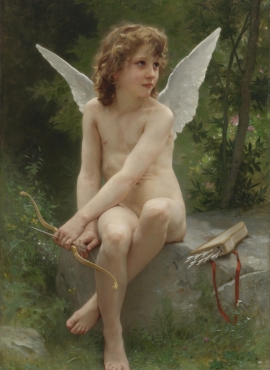 A014111《爱在寻找》法国画家威廉·布格罗高清作品