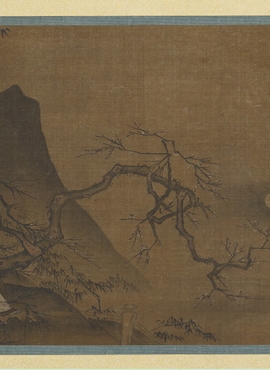 B5047017《林和靖梅花图》宋代画家马远高清作品