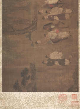 B3012021《苏惠回文凯旋诗》明代画家仇英高清作品