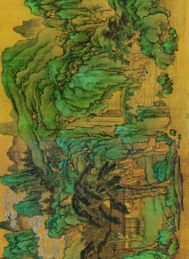 B3012023《辋川十景图》明代画家仇英高清作品