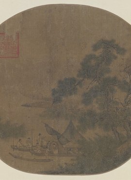 B5122264《渔乐图》宋代画家（佚名）高清作品