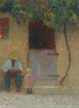 A031045《作品003》法国画家亨利·马丁高清作品