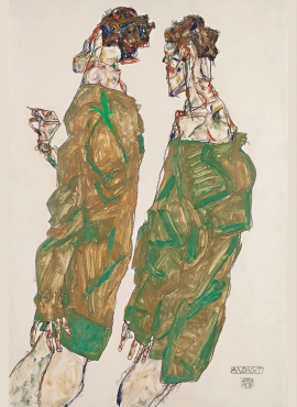 A024021 《忠诚》 奥地利画家埃贡·席勒高清作品