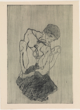 A024061 《人体素描》奥地利画家埃贡·席勒高清作品