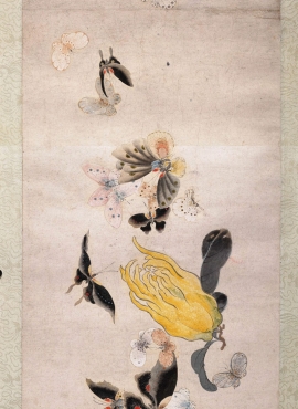 中国絵画　逸品 清国 名家 馬荃 清代の女性 花鳥画の至高の美 巻物絵　肉筆保証 马荃– 高清名画