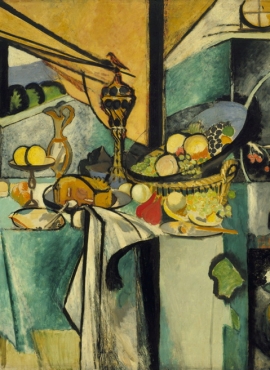 A011029《餐后水果》法国画家亨利·马蒂斯高清作品