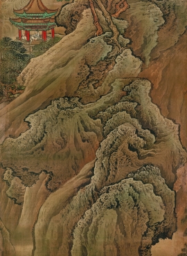 B2122014《蓬莱仙境图屏》清代画家袁耀高清作品 – 高清名画