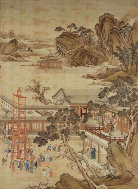 B2073017《乾隆帝元宵行乐图》清代画家乾隆高清作品