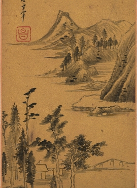 山水图 山水图册- 四僧书画展- 故宫博物院