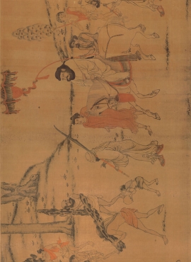 B8023013《职贡图》隋唐画家阎立本高清作品