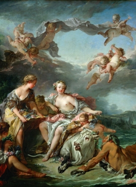 a022212《教育丘比特》法国画家弗朗索瓦·布歇高清作品